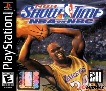 NBA Showtime - NBA on NBC (US) box cover front